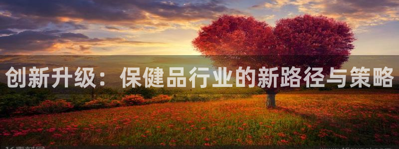 必赢平台电子：创新升级：保健品
